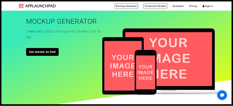 theapplaunchpad - AI tool for Mockup Generator