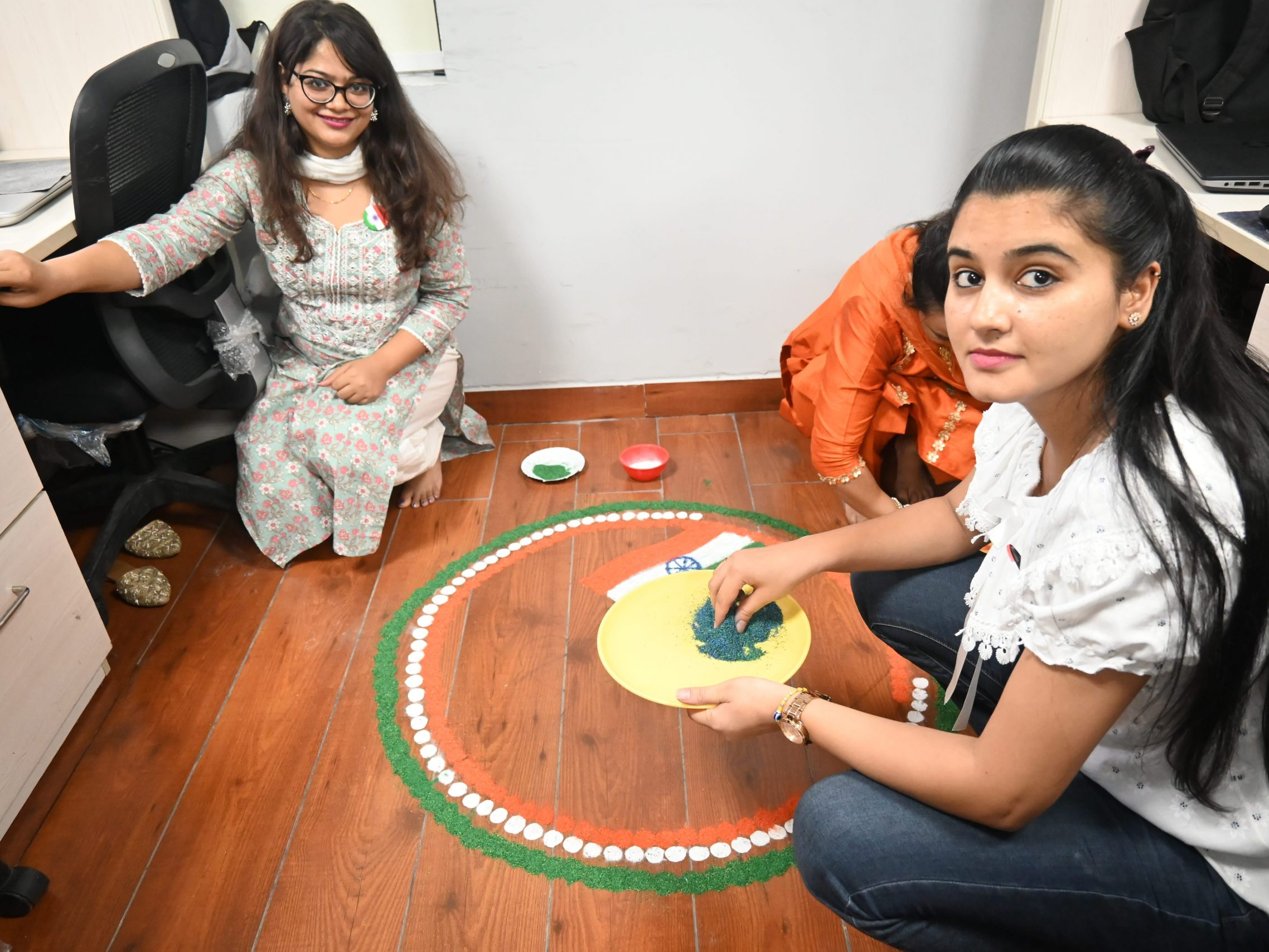 Independence Day Rangoli - RedBlink