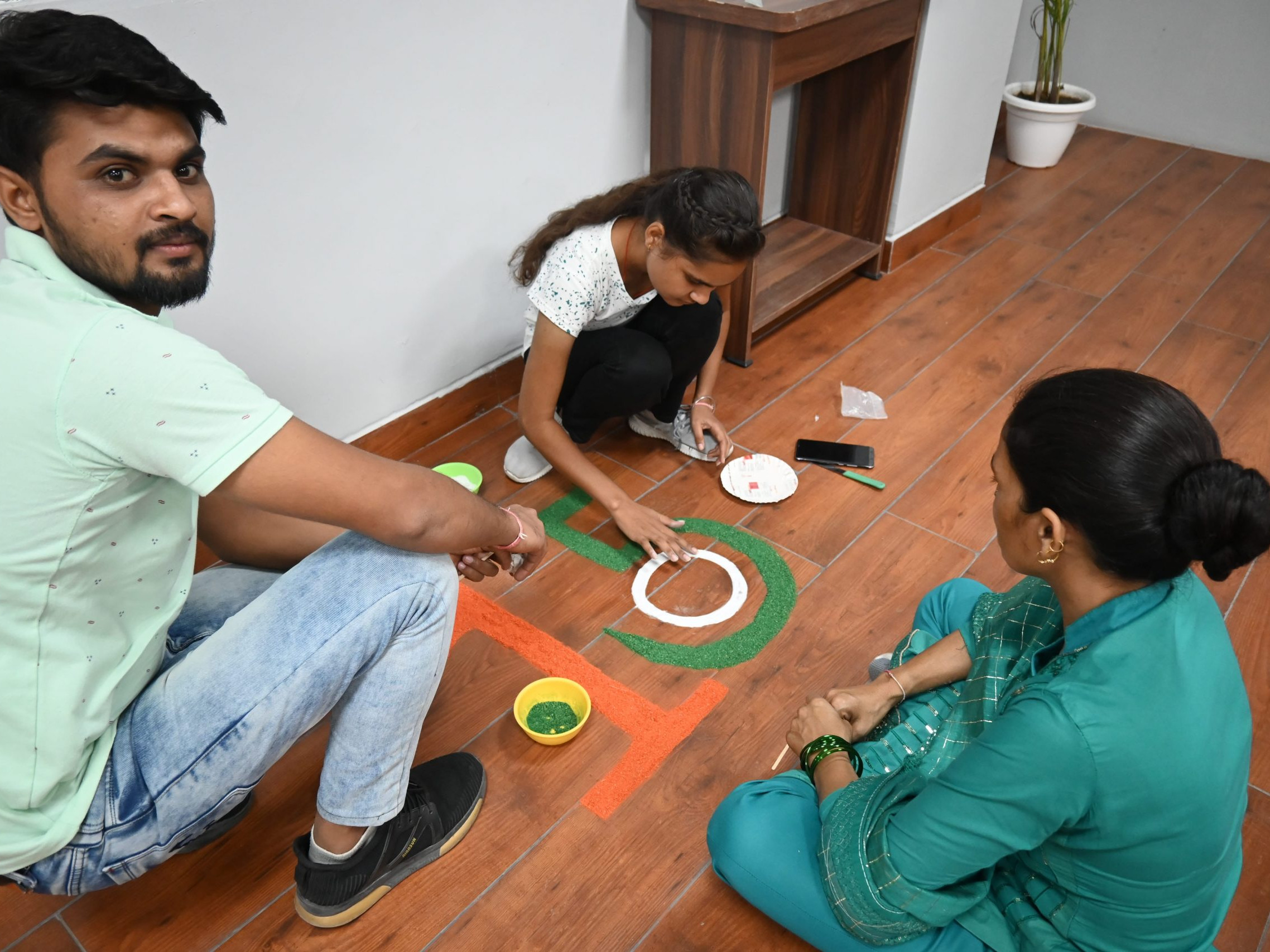 Independence Day Rangoli - RedBlink