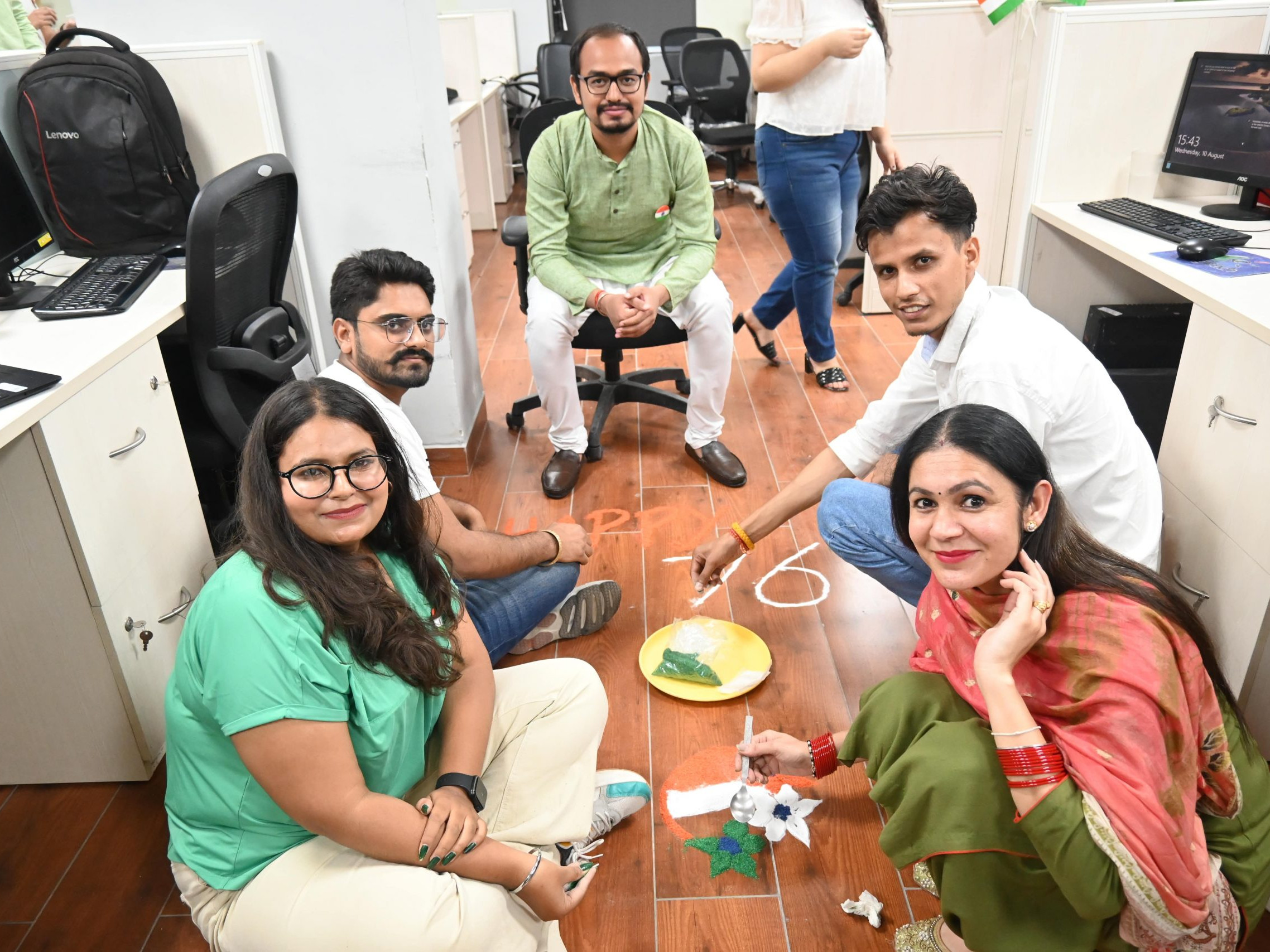 Independence Day Rangoli - RedBlink