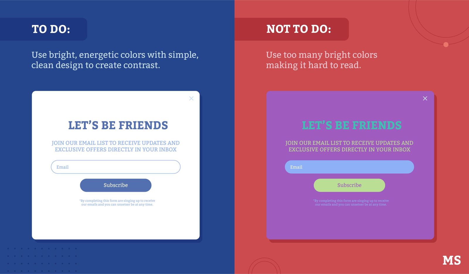 Popup Design Best Practices