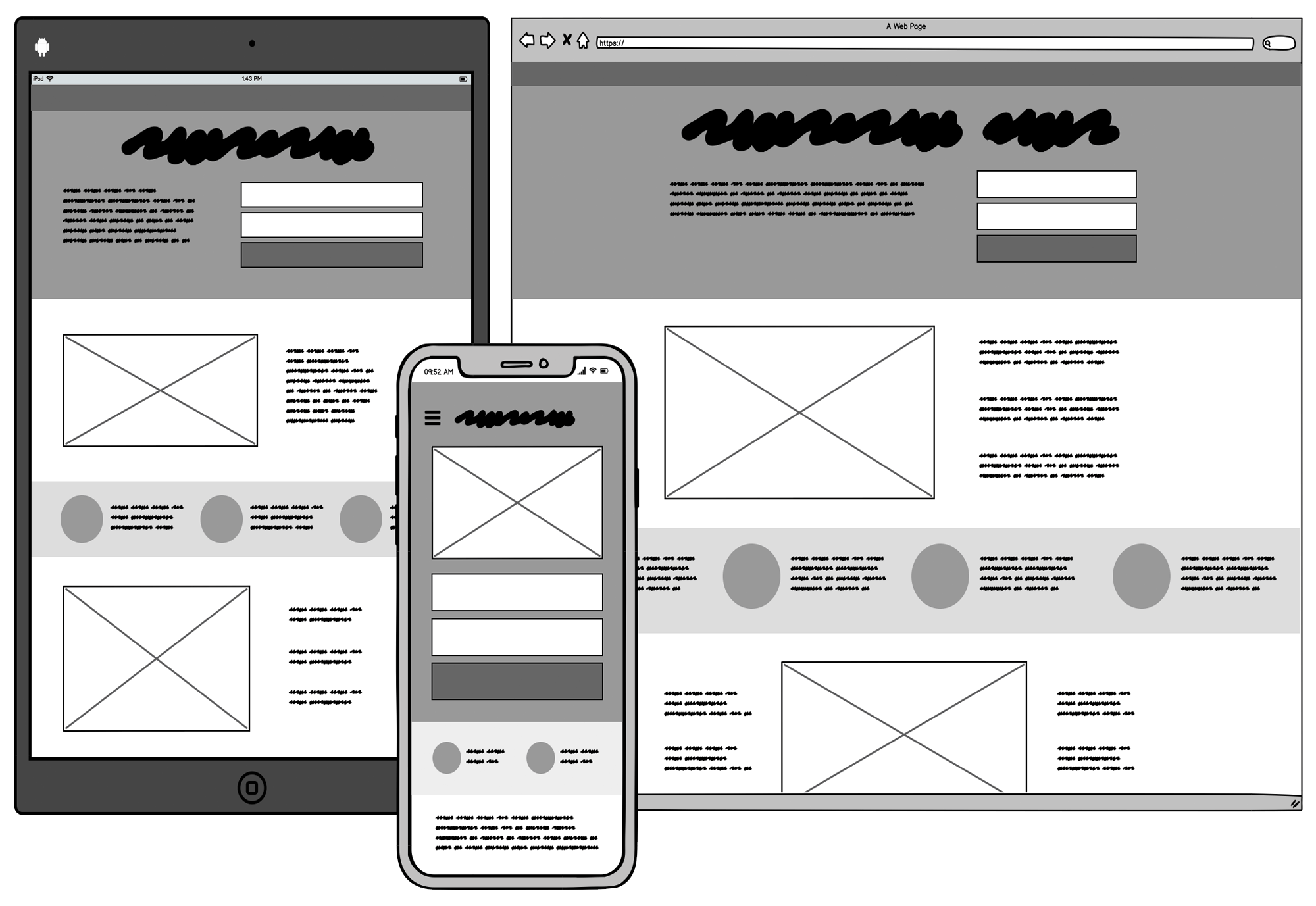 what is a wireframe in web design