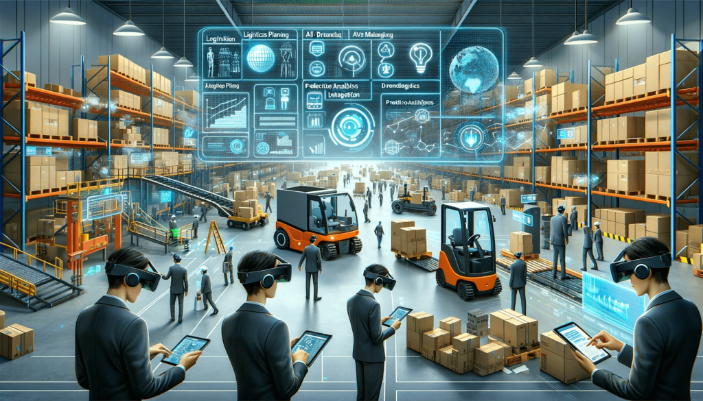 On-going work in modern supply chains utilizing software and AI