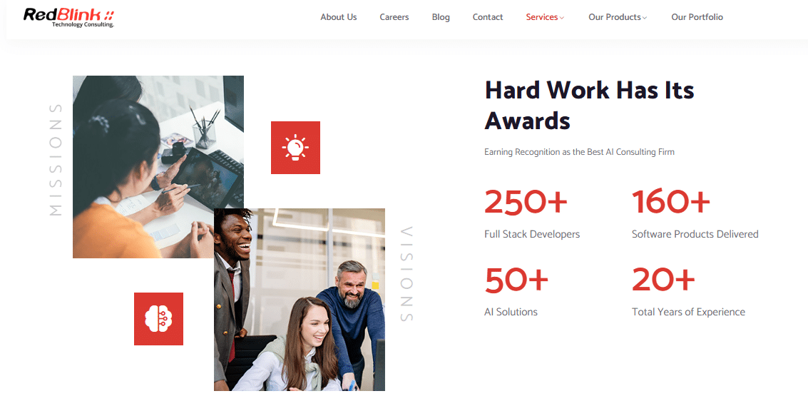 RedBlink Technologies - Generative AI Development Company