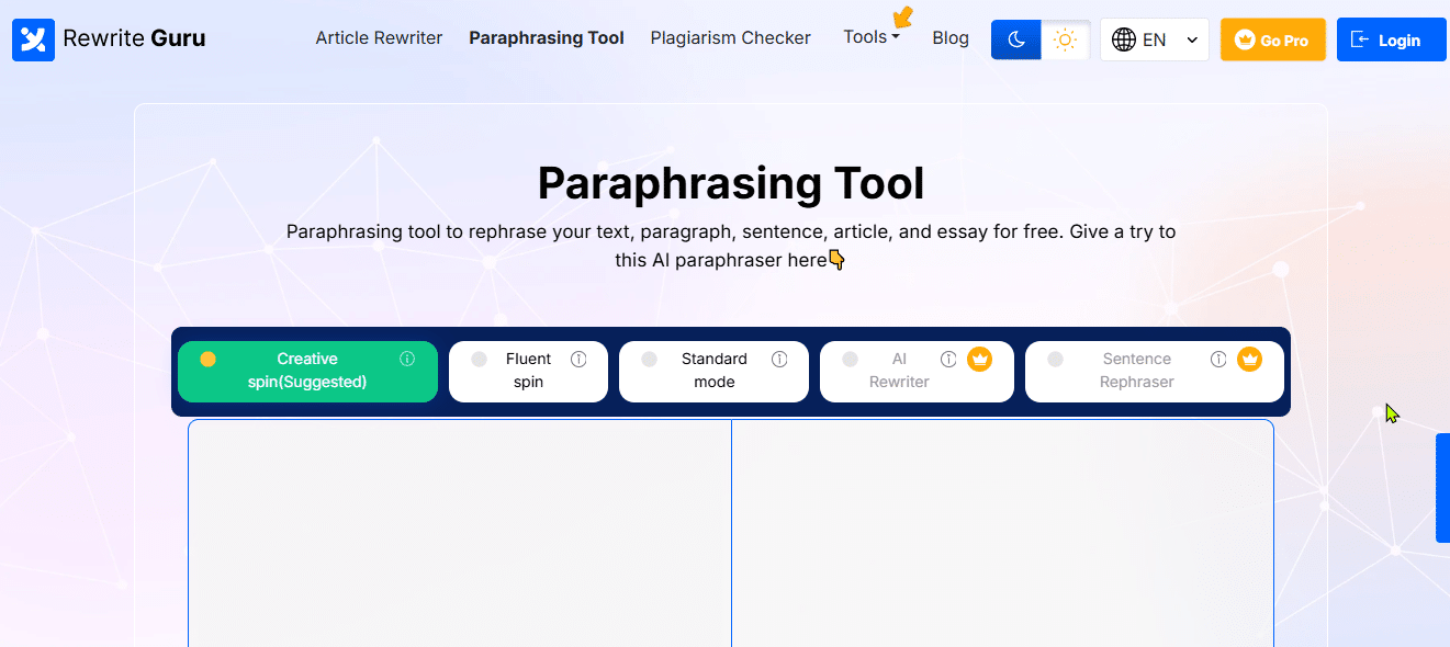 rewrite - guru - Paraphrasing Tool