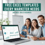 11 Free Excel Templates Every Marketer Needs (No Excel Skills Required)