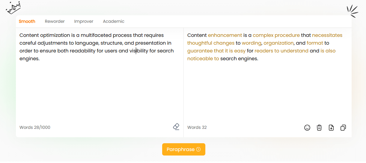Paraphrase Tool