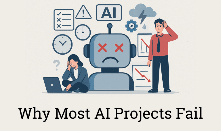 Why Most AI Projects Fail - RedBlink