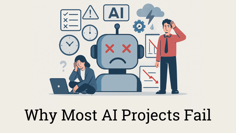 Why Most AI Projects Fail - RedBlink