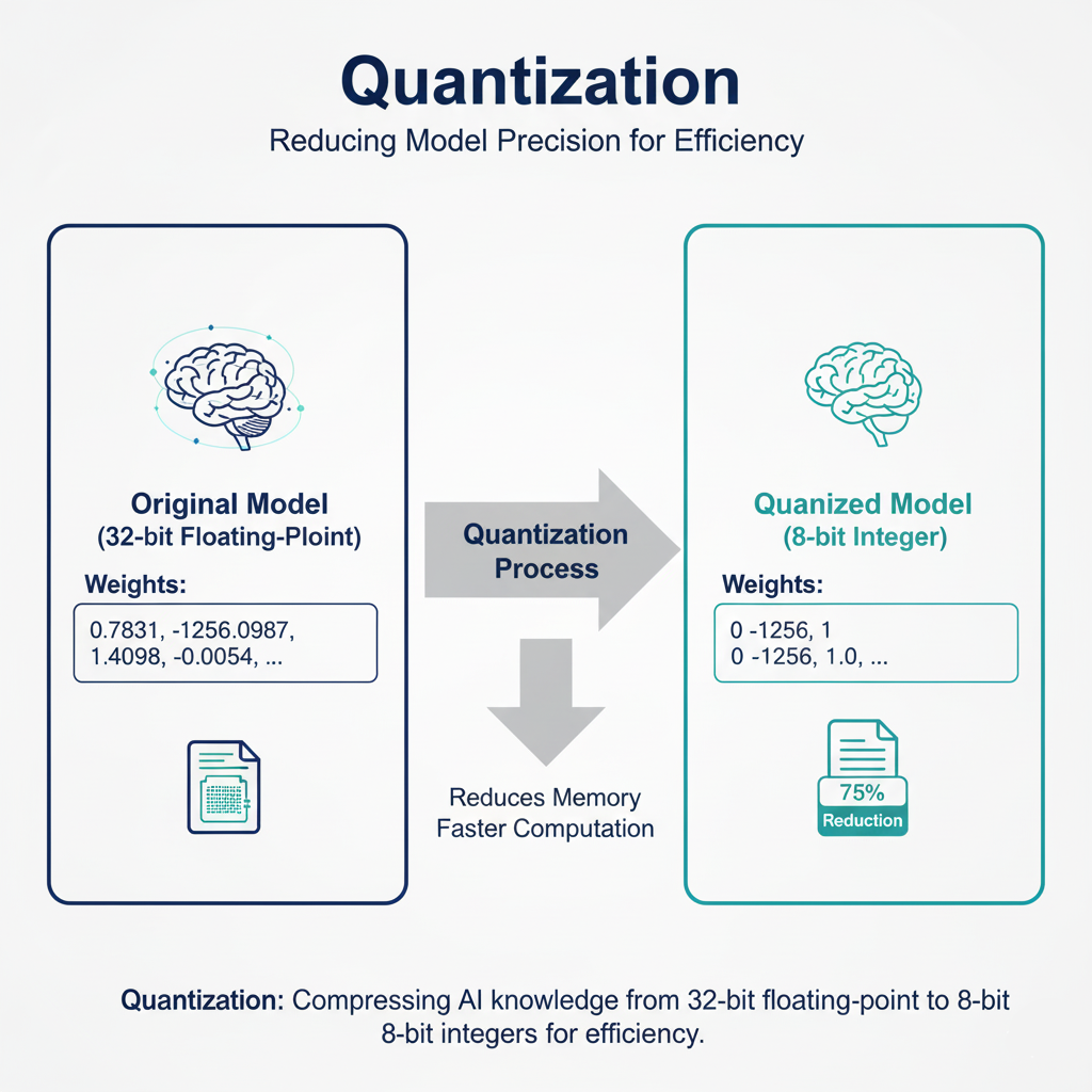 Quantization - Reducing Model Precision for Efficiency
