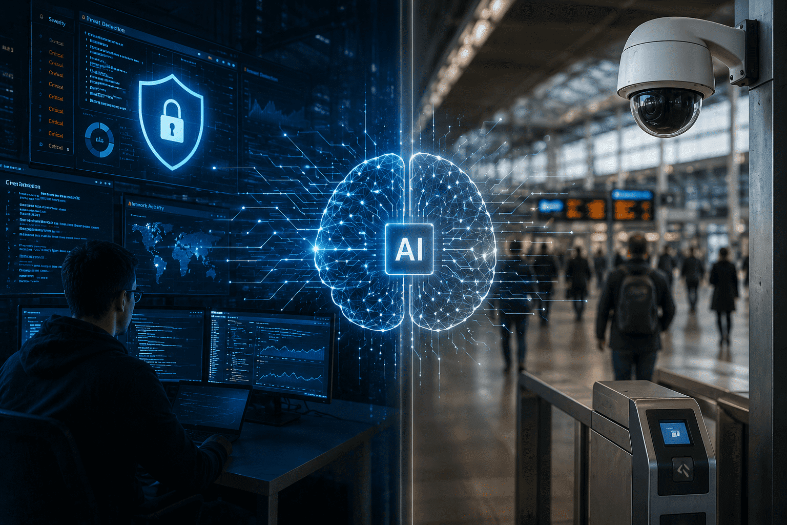 AI Has Unique Strengths in Cyber and Offline Threat Detection